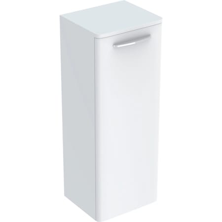 DULAP INALTIME 85 CM SELNOVA SQUARE CU O USA,ALB